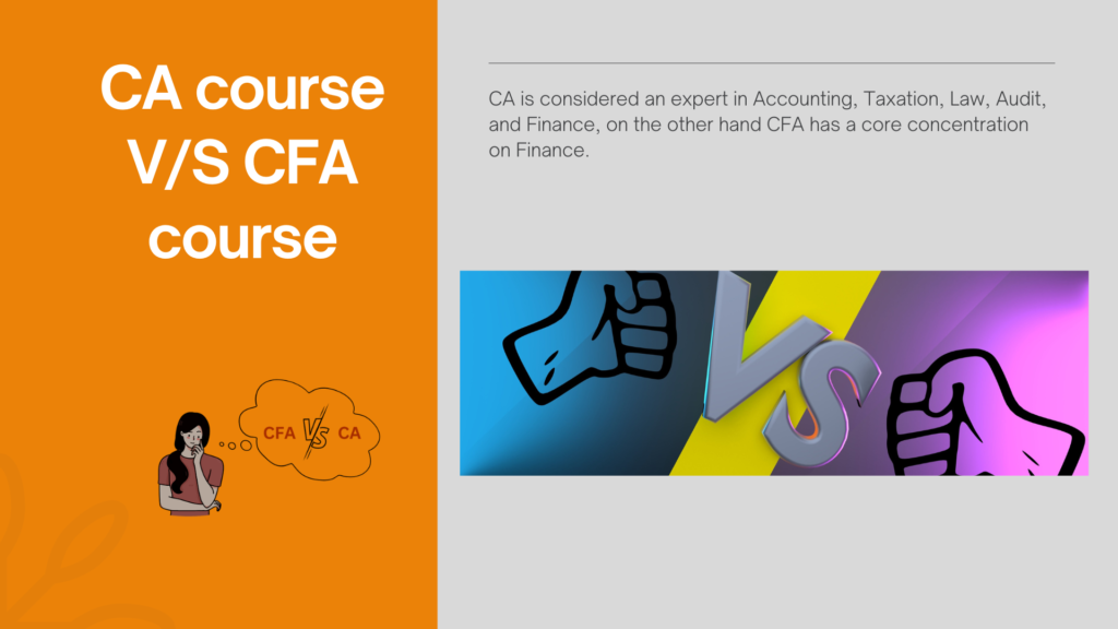 CA course V/C CFA Course