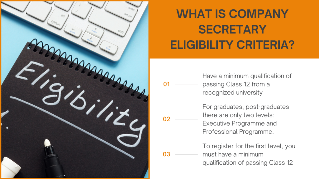What is Company Secretary Eligibility Criteria?