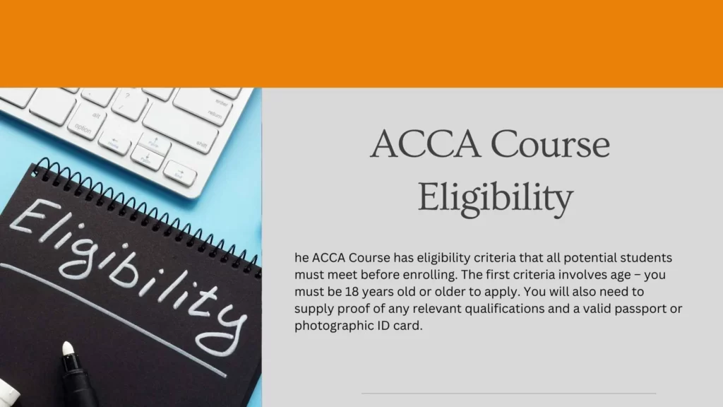 ACCA Course Eligibility
