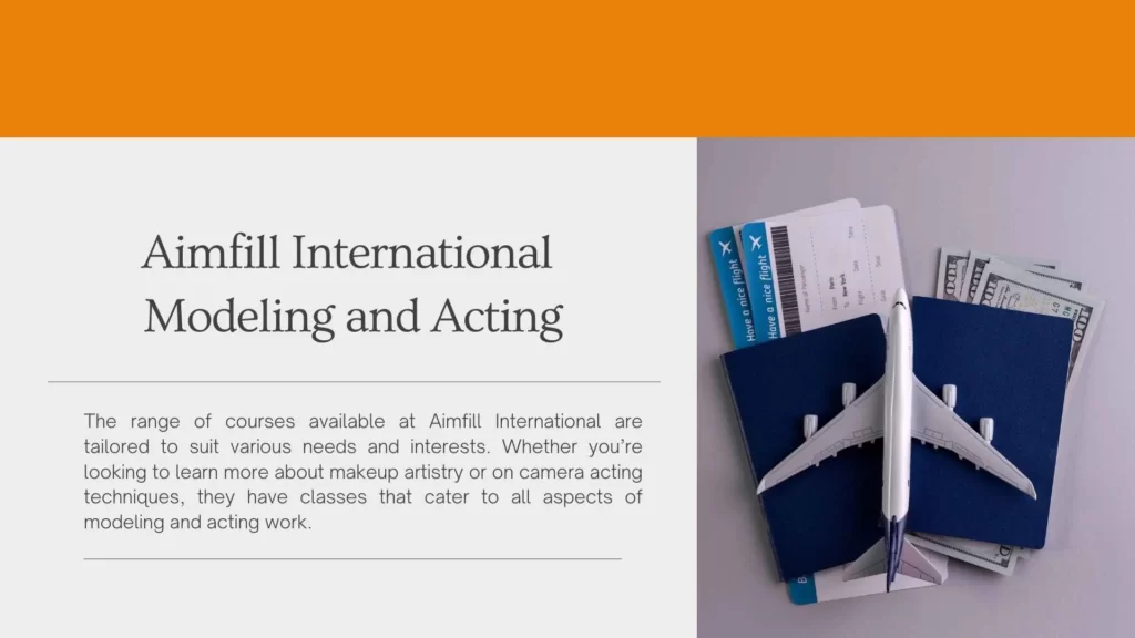 Aimfill International Modeling and Acting