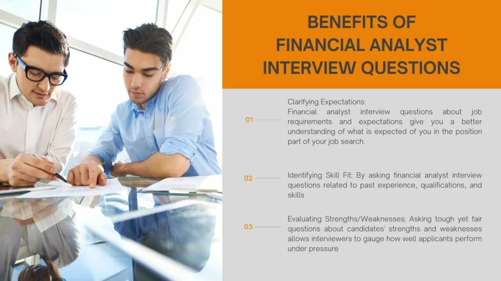Benefits of Financial Analyst Interview Questions