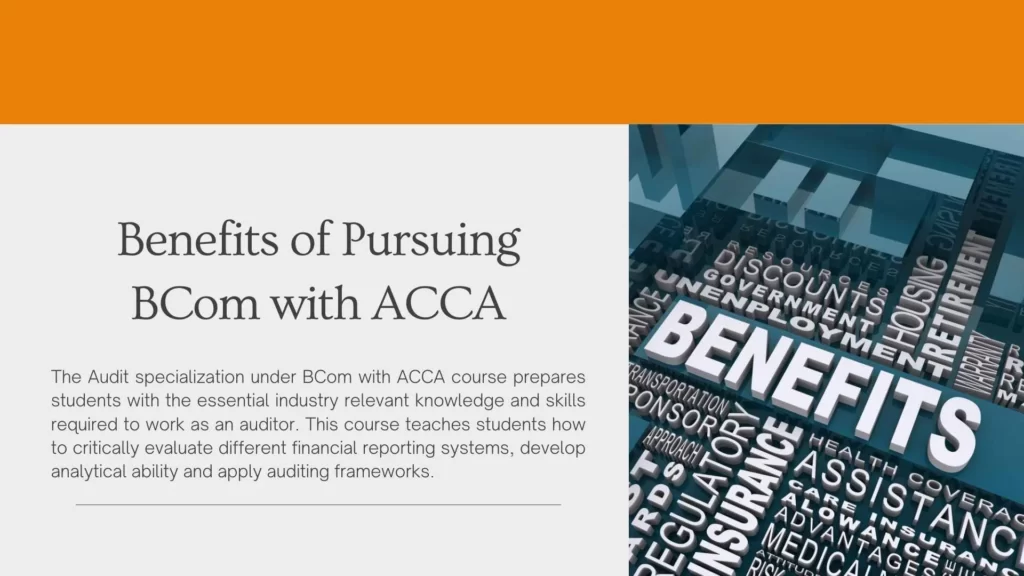 Benefits of Pursuing BCom with ACCA