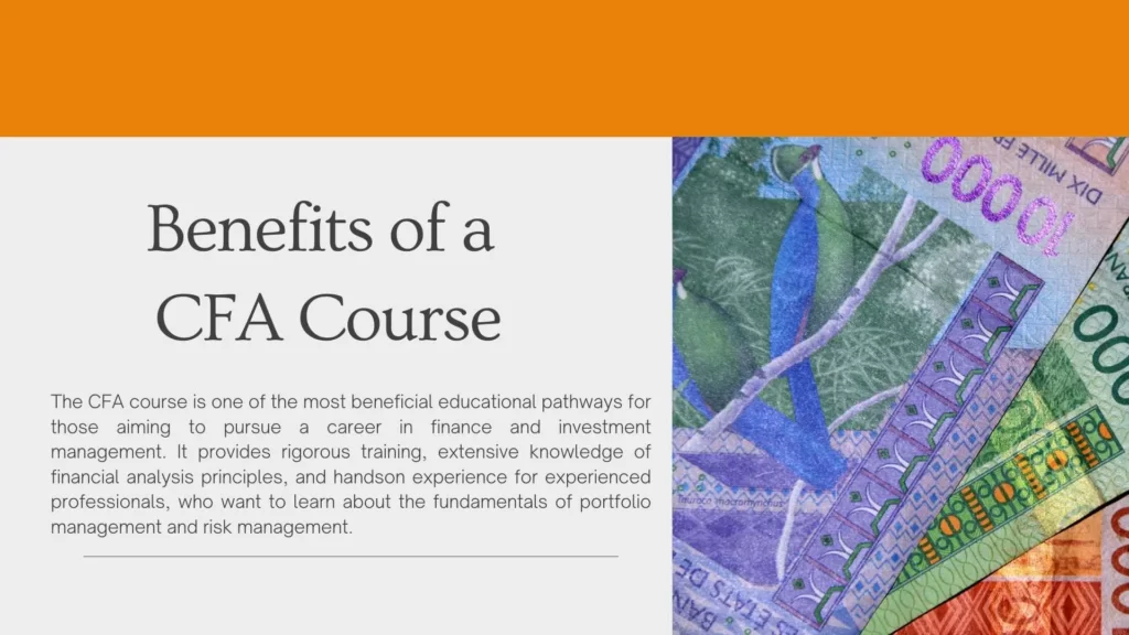 Benefits of a CFA Course