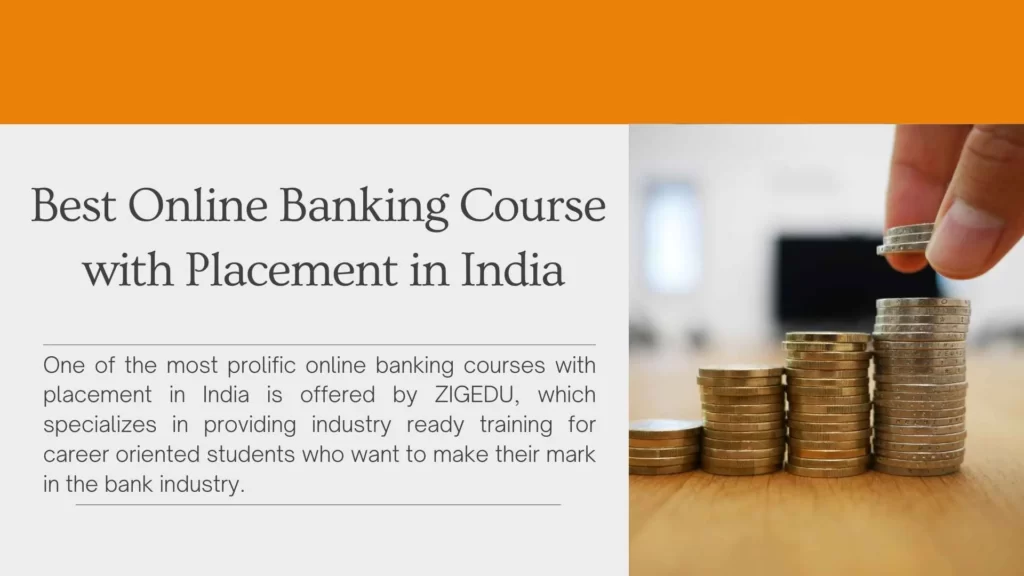 Best Online Banking Course with Placement in India