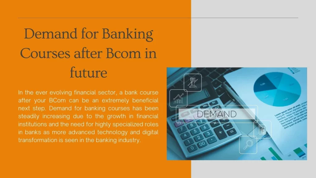 Demand for Banking Courses after Bcom in future