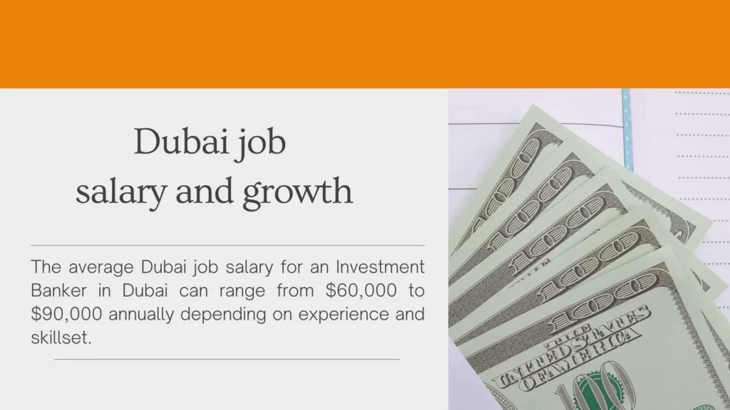 Dubai job salary and growth