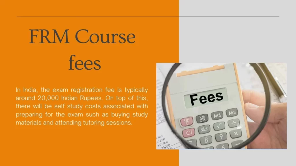 FRM Course fees
