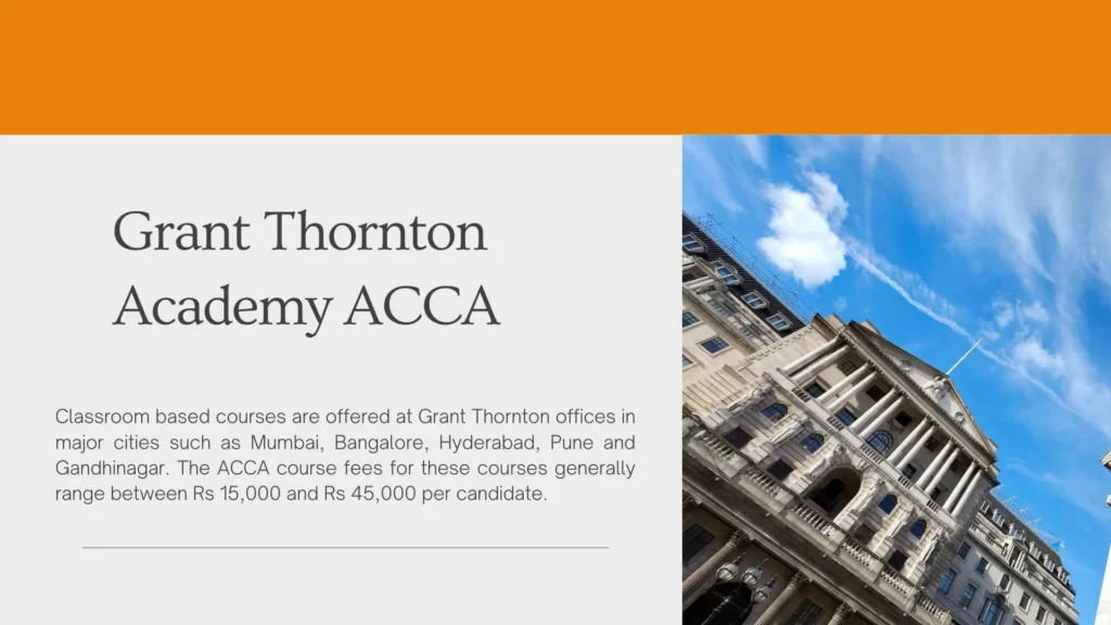 Grant Thornton Academy ACCA