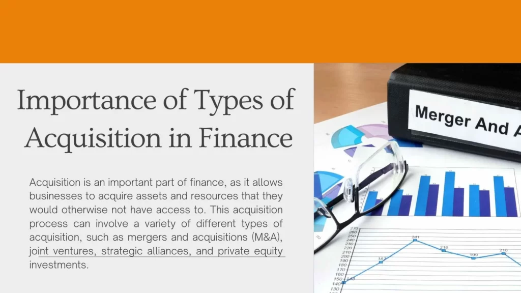 Importance of Types of Acquisition in Finance