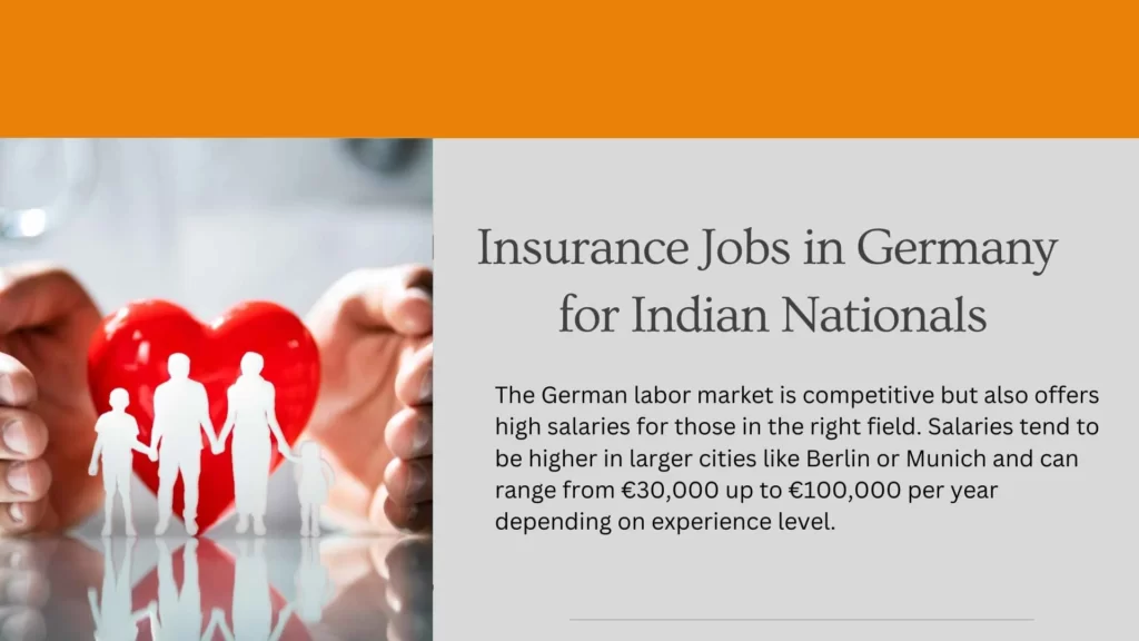 Insurance Jobs in Germany for Indian Nationals