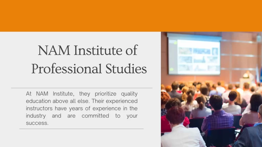 NAM Institute of Professional Studies