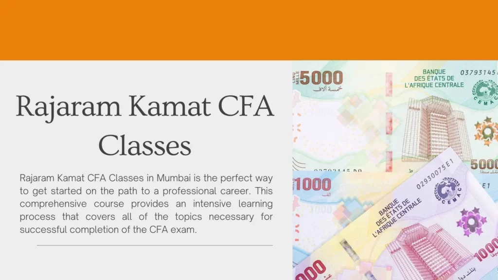 Rajaram Kamat CFA Classes