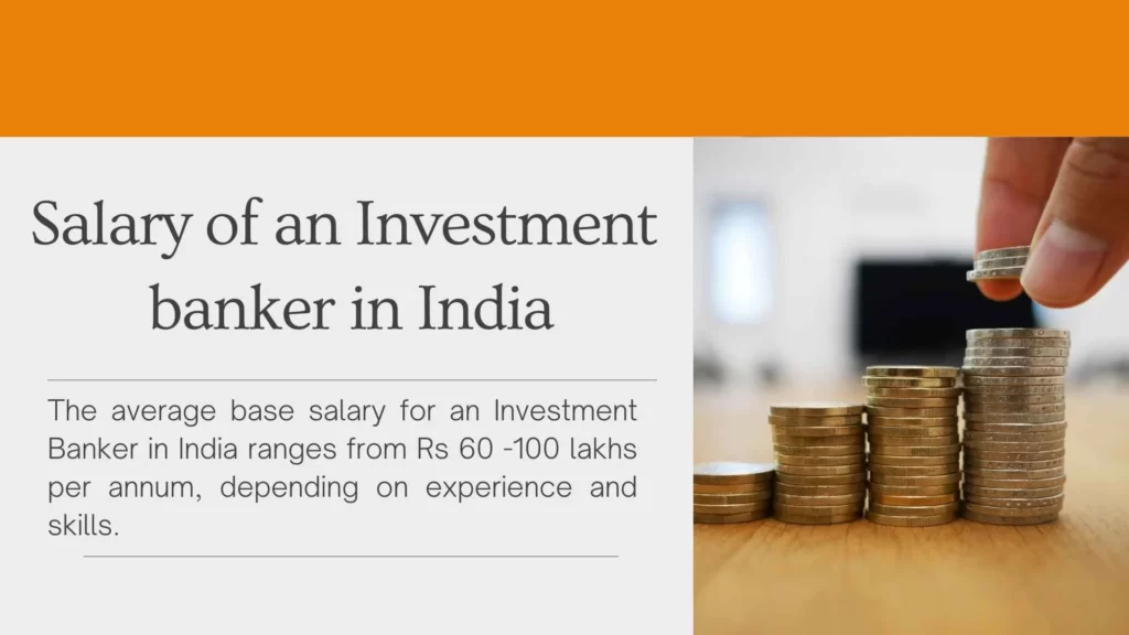 Salary of an Investment banker in India
