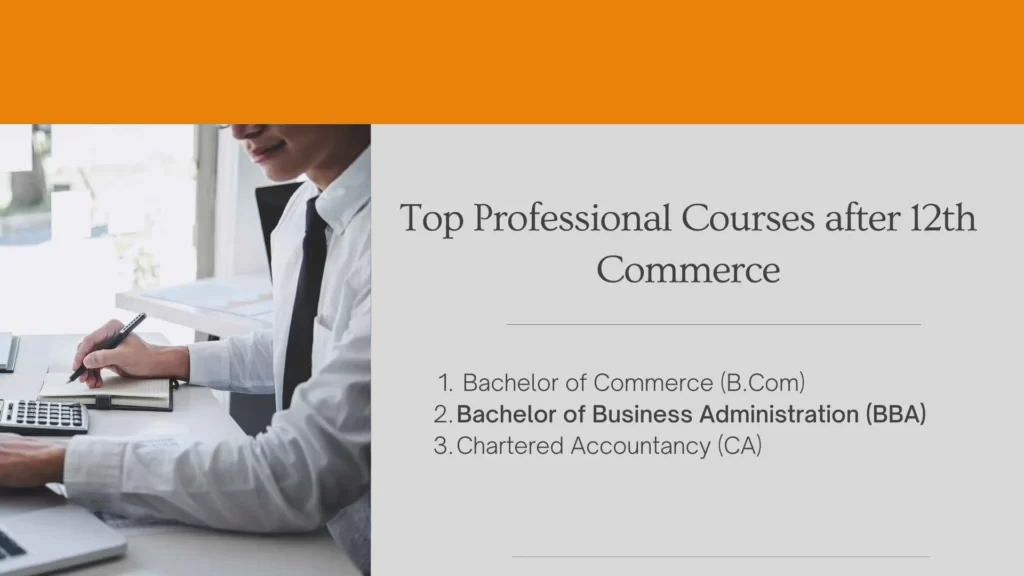Top Professional Courses after 12th Commerce