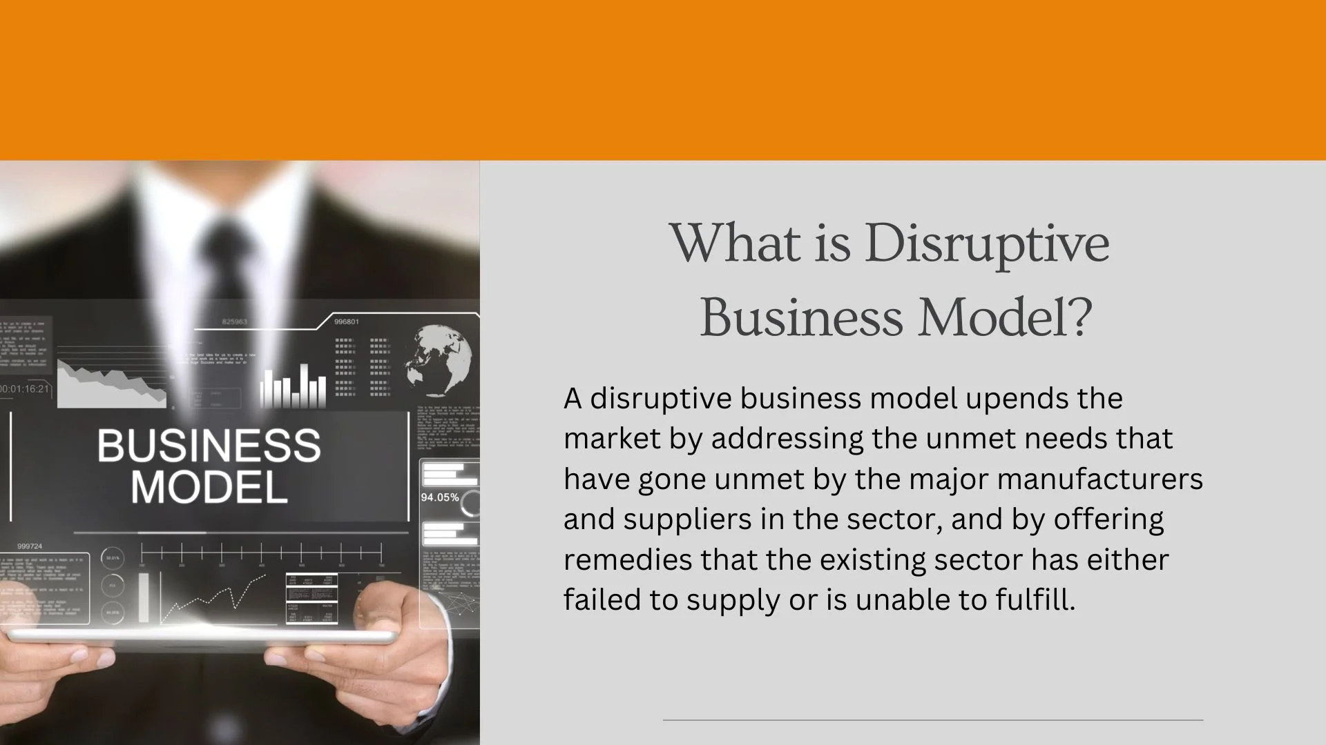 What is Disruptive Business Model