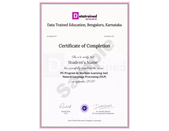 Online data science certification course