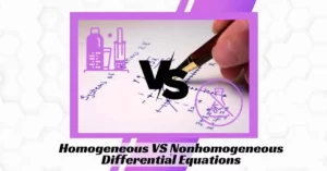 Homogeneous vs. Nonhomogeneous Differential Equations