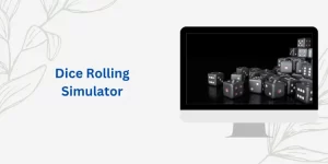 Dice Rolling Simulator