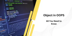 What is Object in OOPS?